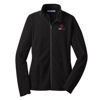 STAFF - Ladies Microfleece Jacket - Black