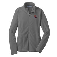 STAFF - Ladies Microfleece Jacket - Pearl Grey