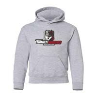 YOUTH - Pullover Hooded Sweatshirt - Sport Grey